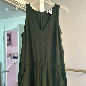 Beautiful dark green Brooklyn jumpsuit